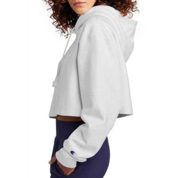 Champion ® Women’s Reverse Weave ® Cropped Cut-Off - Picture 2 of 3